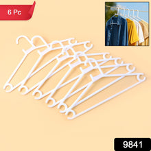 Plastic Clothes Hangers – Set of 6 - justgrabit.in | Just Grab It