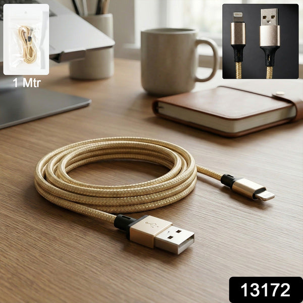 iPhone Charging Cable 1 Meter - justgrabit.in | Just Grab It