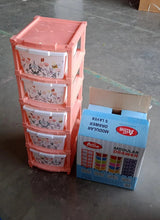 Plastic Smart Wonder Drawer Home Storage & Organization (5 Layer / 1 Pc) - Justgrabit Inc.