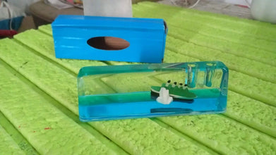 Car Interior Dashboard Decoration Floating Water Cruiser Ship (1 Pc) - Justgrabit Inc.