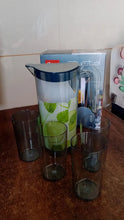 Apex Crystal Premium Jug with Lid & 4 Pcs Glass (1500 ML / 300 ML Approx / 5 Pcs Set) - Justgrabit Inc.
