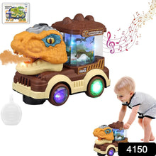 Dinosaur Car Toy with Humidifier Sound and Light (1 Pc) - Justgrabit Inc.