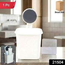 Wall - Mounted Toothbrush & Bathroom Storage Organizer (1 Pc) - justgrabit.in | Just Grab It