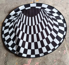 3D Space Round Carpet, Floor Mat Non - Woven Doormat (1 Pc / 78 Cm) - justgrabit.in | Just Grab It