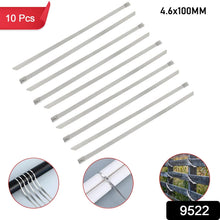Stainless Steel Cable TIE (4.6x100MM / 10 pcs Set) - justgrabit.in | Just Grab It