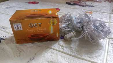 8Mtr Home Decoration Diwali & Wedding LED Christmas String Light Indoor and Outdoor Light (28L 8mtr) - justgrabit.in | Just Grab It