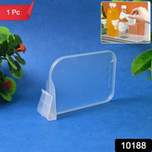 Plastic Storage Baskets Space allocator, Refrigerator Organizer Bins partition Clip (1 Pc) - Justgrabit Inc.