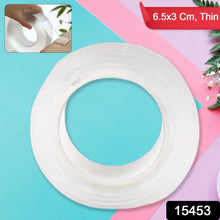 Sticky Double Sided Tape Washable Adhesive Tape Reusable (Thin / 6.5×3 Cm / 1 Pc) - Justgrabit Inc.