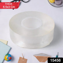 Sticky Double Sided Tape Washable Adhesive Tape Reusable (Thick / 6.5×3 Cm / 1 Pc) - Justgrabit Inc.