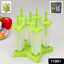 Plastic Ice Cream Molds with Lid (1 Set / 6 Pc) - Justgrabit Inc.