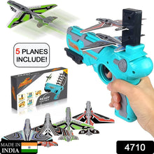 Airplane Launcher Toy with Foam Planes, 5 - Pack - justgrabit.in | Just Grab It