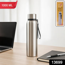 Stainless Steel Drink Water Bottle (1000 ML) - justgrabit.in | Just Grab It