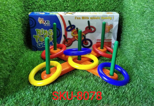 13 Pc Ring Toss Game widely used by children’s and kids for playing and enjoying purposes and all in all kinds of household and official places etc. - Justgrabit Inc.