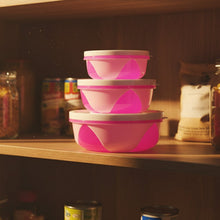 Apple Set of 3 Plastic Storage Containers (1 Pc) - justgrabit.in | Just Grab It