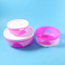 Apple Set of 3 Plastic Storage Containers (1 Pc) - justgrabit.in | Just Grab It