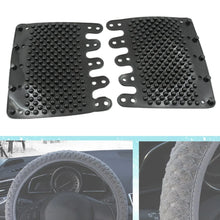 Silicon Car Massage Steering Cover High Quality Suitable For All Car (2 Pc Set) - justgrabit.in | Just Grab It