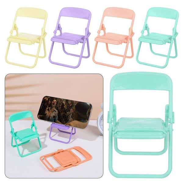 Chair - Shaped Mobile Stand – Stylish Phone Holder for Home & Office Use (1 Pc) - justgrabit.in | Just Grab It