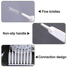 10 - Piece Multifunctional Reusable Anti - Clog Shower Nozzle Brush - Justgrabit Inc.