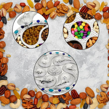 Multipurpose 7 Compartment Dry Fruit Serving Rotating Tray ,Chocolate, Snacks Storage Box, Masala Box - Justgrabit Inc.