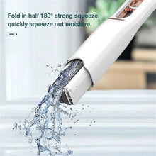 Portable Self - Squeeze Short Mop, Mini Hand Wash - Free Strong Absorbent Mop with 1 Cotton Head, Cleaning Sponge For Bathroom Kitchens Table - Justgrabit Inc.