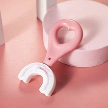 U - Shaped Toothbrush for Kids, 2 - 6 Years Kids Baby Infant Toothbrush, Food Grade Ultra Soft Silicone Brush Head. - Justgrabit Inc.