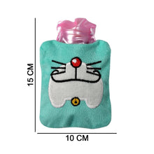 Doremon Cartoon Small Hot Water Bag with Cover for Pain Relief - Justgrabit Inc.