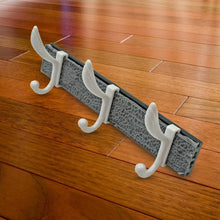 Wall Mounted Coat Hanger Rack – 6 Hooks for Clothes, Jackets & Hats - Justgrabit Inc.