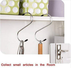 Heavy Duty S - Shaped Stainless Steel Hanging Hooks - 5 pcs - Justgrabit Inc.
