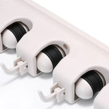4 Layer Mop and Broom Holder, Garden Tool Organizer, Multipurpose Wall Mounted - Justgrabit Inc.