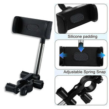 2 in 1 Universal Car Mobile Holder | Car Phone Holder with Refillable Aromatic Tablet | Perfect for Dashboard Air Vent | Car Vent Mobile Holder | Car Mobile Holder for Dashboard - justgrabit.in | Just Grab It
