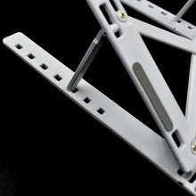 Adjustable Ergonomic Foldable Portable, Holder Riser Tablet Stand Plastic (Use In 14 inch Laptop) - justgrabit.in | Just Grab It