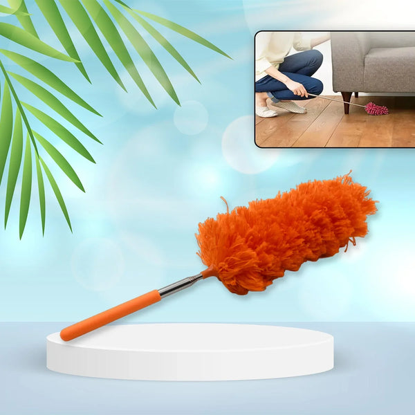 Adjustable Extendable Microfiber Duster – Washable Cleaning Tool - justgrabit.in | Just Grab It
