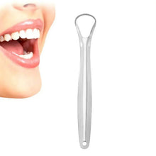 Stainless Steel Tongue Scraper for Bad Breath & Oral Hygiene, Metal Case Included (1 Pc) - justgrabit.in | Just Grab It
