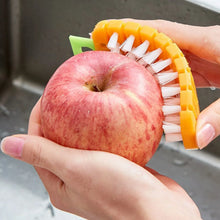Carrot - Shaped Non - Toxic Vegetable Scrubbing Brush for Fruits & Veggies - Justgrabit Inc.