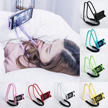 Multi Functional Flexible Long Arms Stand Hanging on Neck Universal Mobile Phone Stand Lounger's Bracket for Mobile Phone Tablet PC Desktop - justgrabit.in | Just Grab It