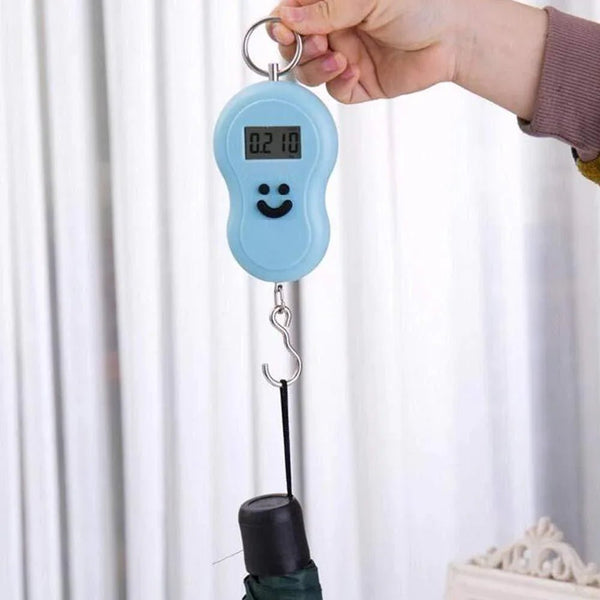 40Kg 10g Portable Handy Pocket Smile Mini Electronic Digital LCD Weighing Scale - Justgrabit Inc.