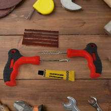 4 in 1 Universal Tubeless Tyre Puncture Repair Kit Tool Set - Justgrabit Inc.