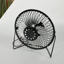 USB Table Desk Personal Metal Electronic Fan, Compatible with Computers, Laptops, Student Dormitory, Suitable For Office, School Use (1 Pc) - justgrabit.in | Just Grab It