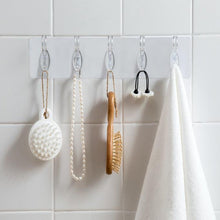 Adhesive Transparent Heavy Duty Wall Hook - justgrabit.in | Just Grab It