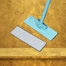 High Quality Flat Mop Floor Cleaning Mop 360° Rotating Microfiber Dust Mop, Hardwood Floor Mop, Dust Flat Mop, for Home/ Office Floor Cleaning Reusable Dust Mops - justgrabit.in | Just Grab It