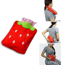 Strawberry Design Relief: Mini Hot Water Bag for Neck & Shoulders - Justgrabit Inc.