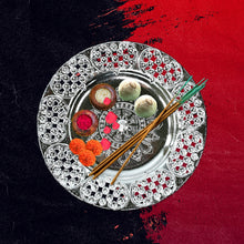 Beautiful 8 - Inch Plastic Pooja Thali Set for Daily Use & Special Occasions - justgrabit.in | Just Grab It