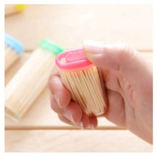 Bamboo Toothpicks with Dispenser Boxq - Justgrabit Inc.