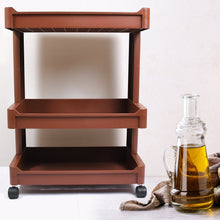 Plastic Serving Trolley Kitchen bar cart for bar, Living Room - justgrabit.in | Just Grab It