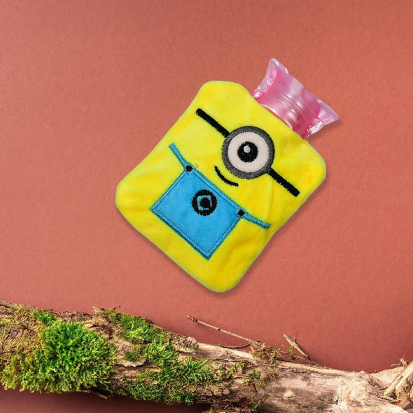 Minions Small Hot Water Bag – Pain Relief for Neck, Shoulder, Hands & Feet (1 Pc) - Justgrabit Inc.