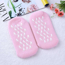 Silicone Moisturizing Feet Socks Gel (1 pair) - justgrabit.in | Just Grab It