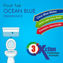 Toilet Cleaner Flush Tab (Ocean Blue) - 50 Gram - Justgrabit Inc.