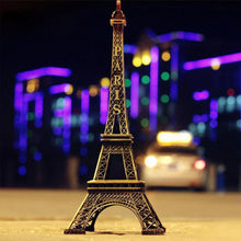 Antique 3D Eiffel Tower Statue - Metal Paris Landmark Decorative Showpiece for Home & Office - Justgrabit Inc.