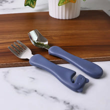 Supermom Foodie Stainless Steel Spoon & Fork (2 Pc Set) - Justgrabit Inc.
