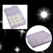 Festival Decorative - LED Yellow Tealight Candles (White, 10 Pcs) With Container, Diwali - Justgrabit Inc.